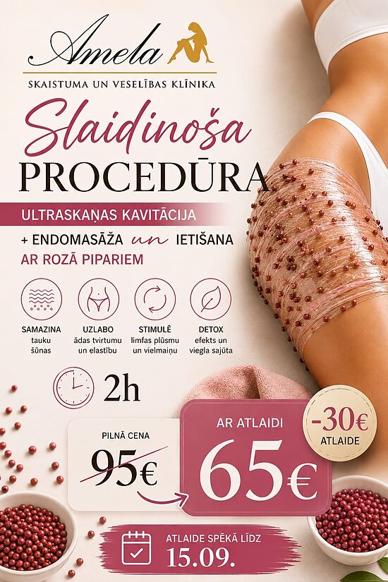 Slaidinoša ķermeņa procedūra 2h